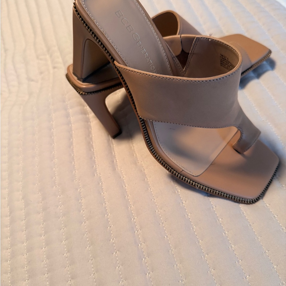 BCBGeneration Blush Mules with Square Toe - image 3